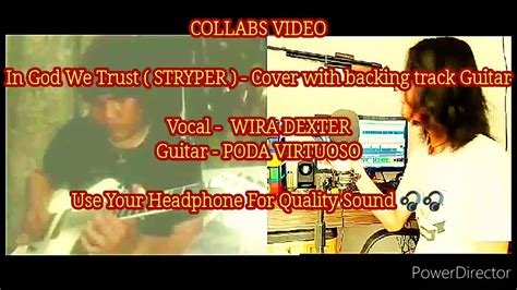 In God We Trust Stryper Collabs Video With Backing Track Guitar