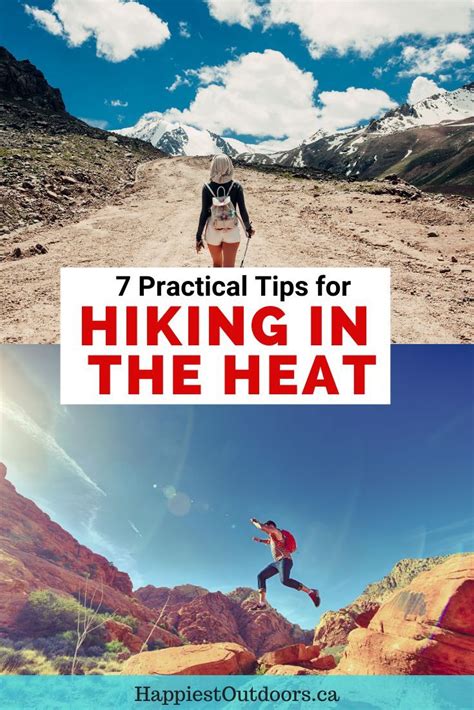 Tips For Hiking In Hot Weather Happiest Outdoors Hiking Tips