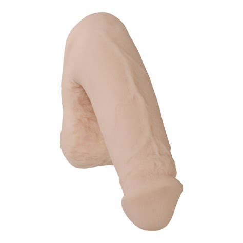 Pack It Lite Realistic Dildo For Packing White 48 Inch On
