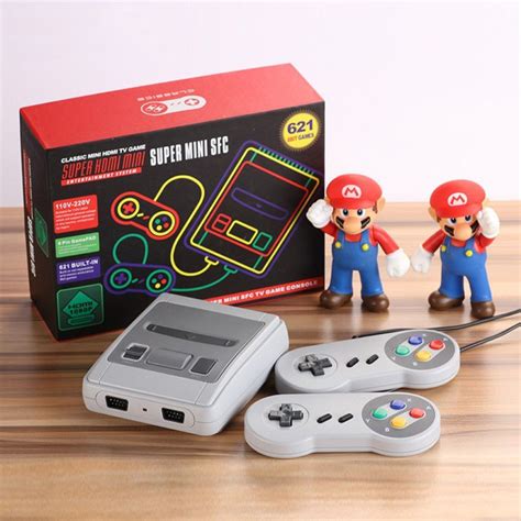 Super Mario Mini Retro Video Game Console With Built In 621 Games