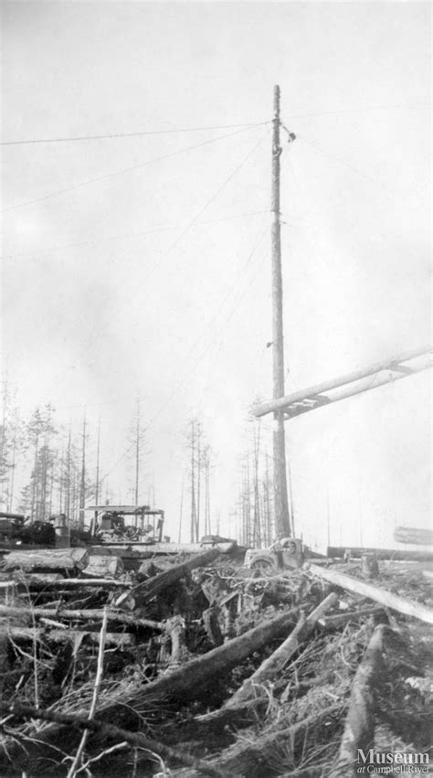 T J Brown Logging Co Near Campbell River Campbell River Museum