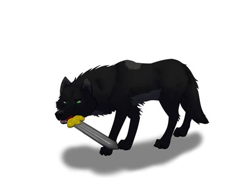 Wolf With A Sword By Arime19 On Deviantart