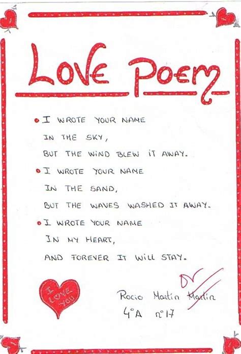 30 Cute Love Poems For Him With Images