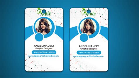 Design Id Cards And Id Badge Adobe Photoshop Tutorial