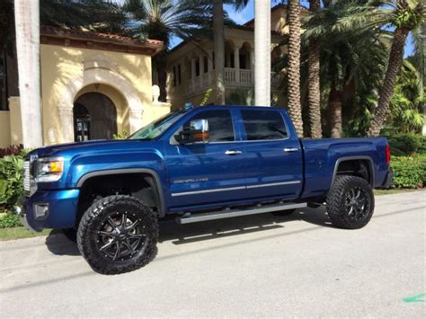 2015 Gmc Sierra 2500 Denali Lifted And Low Miles 1gt120e89ff630568