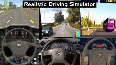Top 5 Realistic Driving Simulator Games Android And Ios 2020 Youtube