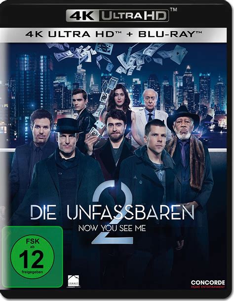 After fleeing from a stage show, the illusionists (jesse eisenberg, woody harrelson) known as the four horsemen find themselves in more trouble in macau, china when they are forcibly recruited by a tech genius to pull off their most impossible heist yet. Now You See Me 2 - Die Unfassbaren 2 Blu-ray UHD (2 Discs ...
