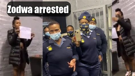 Zodwa Wabantu Arrested South African Dancer Zodwa Wabantu Arrested Due