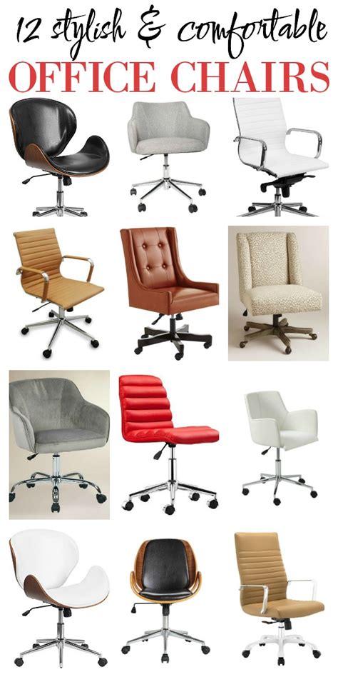 10 comfortable office chairs that will make working from home a breeze. Stylish and Comfortable Office Chairs You Must See
