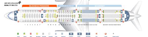 Seating Plan Boeing Air New Zealand