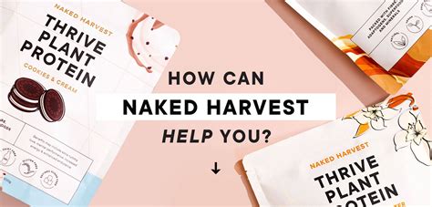 Naked Harvest Range Naked Harvest Supplements