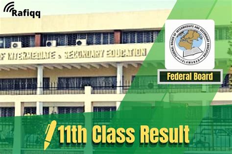 11th Class Result 2024 Bise Federal Board