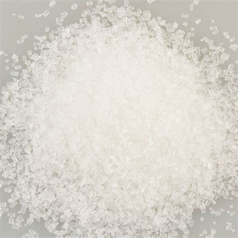White Coarse Sugar Sugar Crystals