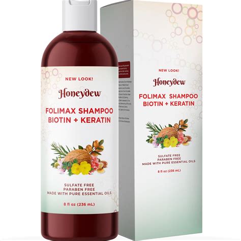 Follimax Biotin Shampoo For Thinning Hair Care Volumizing Shampoo For