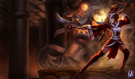 Lol Blood Moon Akali By ~knockwurst On Deviantart