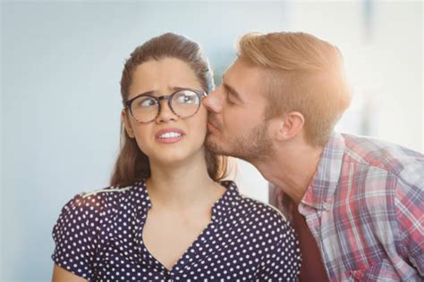 130 Businesswoman Kissing Co Worker In Office Stock Photos Pictures
