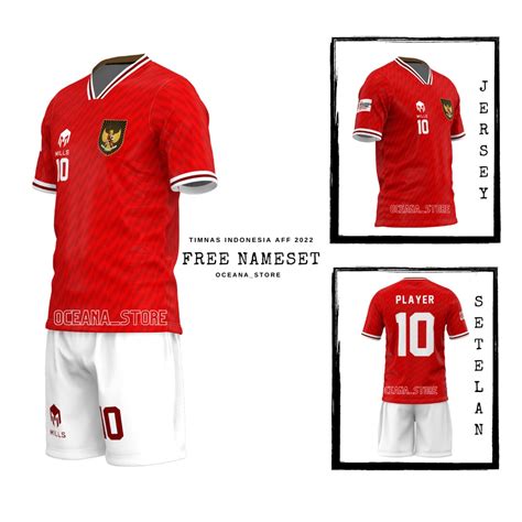 Jual Jersey Timnas Indonesia Aff 2022 2023 Home Shopee Indonesia