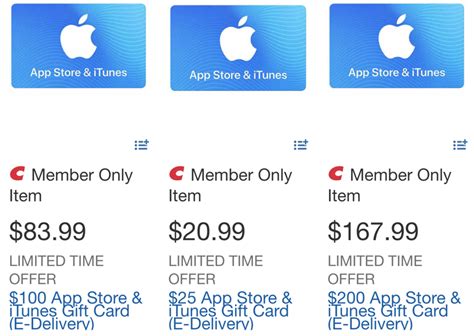 From pizza to seafood and steaks to dessert, treat someone special to wide arrry of resturant gift cards from costco.com Costco Has iTunes Gift Cards on Sale for 20% Off Again | iPhone in Canada Blog