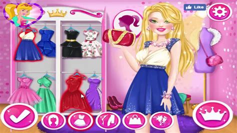 Games Dress Up And Makeup For Barbie Doll Princess