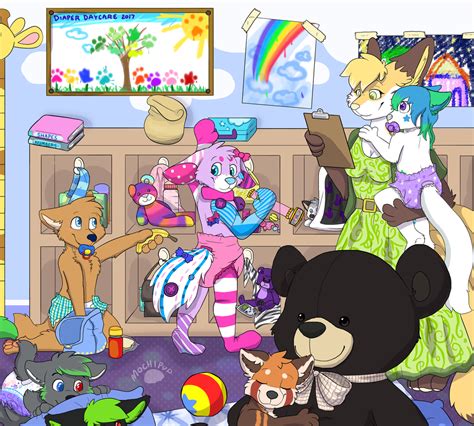 Diaper Daycare Close Up By Onikiba87 On Deviantart
