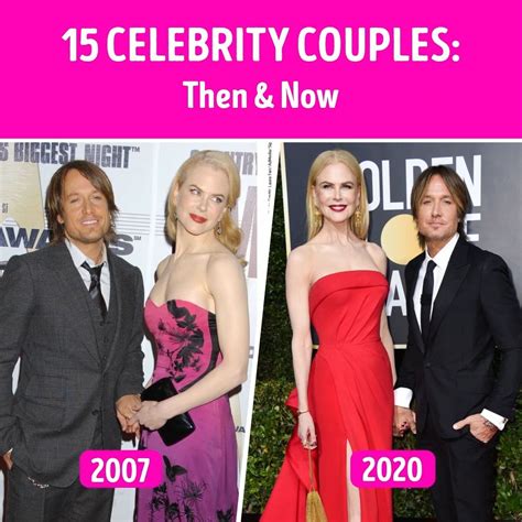 16 Celebrity Couples Then Now Supercouple Celebrity 16 Celebrity