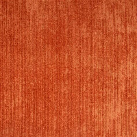 Terracotta Orange Solid Texture Upholstery Fabric