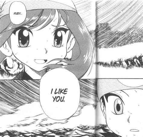 Confession From Sapphire Pokemon Adventures Manga Pokemon Manga