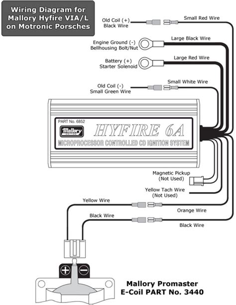 Mallory 6al wiring diagram 512ce2 distributor ignition wiring diagram | ebook databases credit: MSD / Mallory Hyfire 6A Install on 3.2 Carrera - Pelican Parts Forums