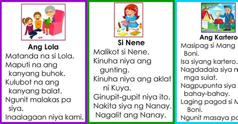 14 Printable Short Stories In Filipino Taga Deped Ideas For The House