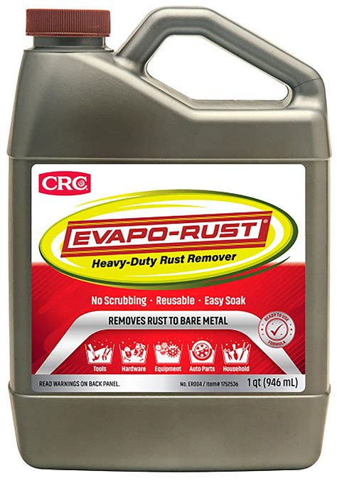 Buy Crc Evapo Rust Heavy Duty Rust Remover Reusable Free Non