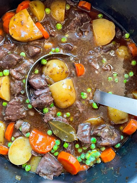 beef stew recipe stove top red wine potatoes and carrots