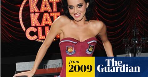 West Ham United Club Shop To Sell Limited Edition Katy Perry Lingerie