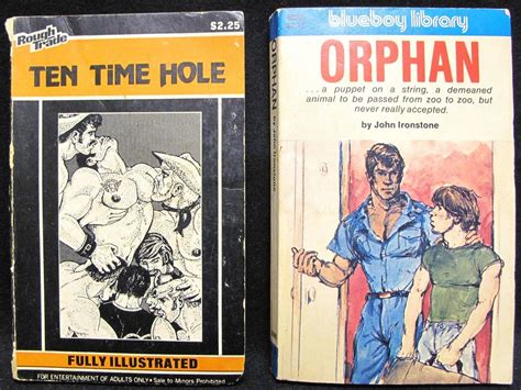 Set Of 10 Vintage Gay Pulp Fiction Novels 1863634420