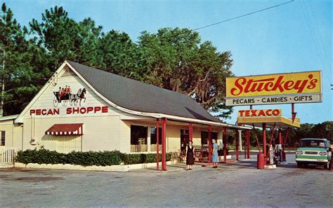 Stuckeys Pecan Shoppe Perry Florida Vintage Postcard A Photo On