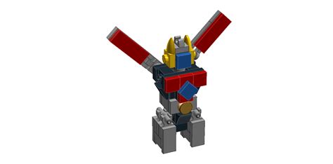 Ldd Moc Mini Voltron Building Lego Brickpicker Voltron Cool