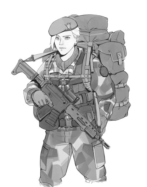 Aggregate 75 Anime Soldier Drawing Incdgdbentre