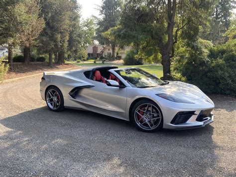 Chevrolet Corvette C8 Stingray Silver Hre Ff11 Wheel Front