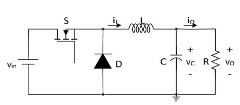 How To Draw A DC DC Buck Converter In LaTeX Using CircuiTikZ TikZBlog