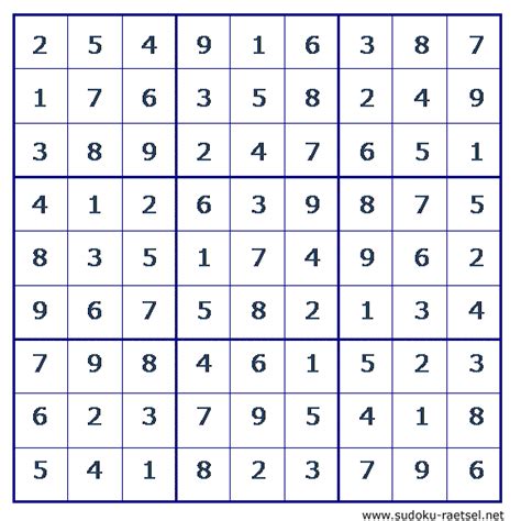 Um unser ziffernrätsel zu lösen, benötigen sie je nach schwierigkeitsgrad und übung zwischen 5 bis 30 minuten. Sudoku leicht Online & zum Ausdrucken | Sudoku-Raetsel.net