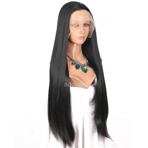 Synthetic Wigs Straight Color 2 Lace Front Wig