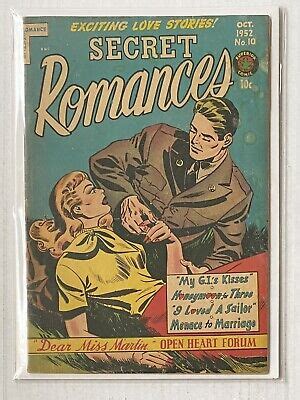 Secret Romances Gd Vg Pre Code Gga Lingerie Panels Superior Comics Ebay
