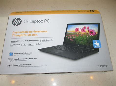 Hp 156 Laptop 15 Bs289wm Touchscreen Ebay
