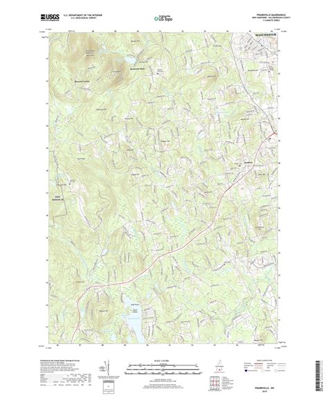 Mytopo Pinardville New Hampshire Usgs Quad Topo Map