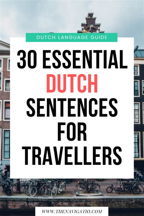 learn these 30 essential dutch phrases for travel if you are travelling to the netherlands soon