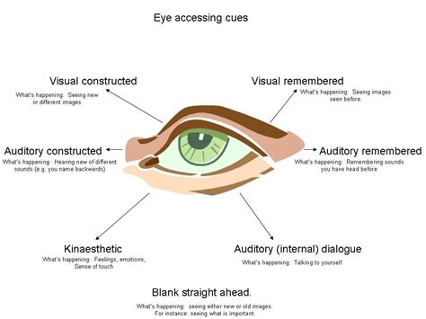 Nlp Eye Movement Diagram Studying Diagrams