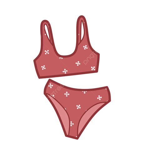 Red Swimsuit Clipart Hd Png Big Red Simple Swimsuit Big Red Simple