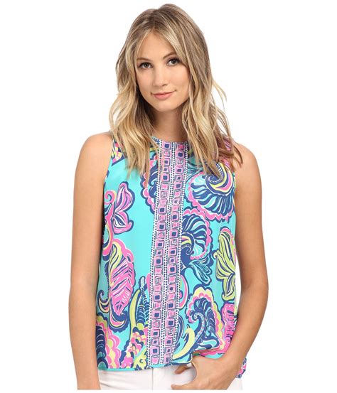 Lyst Lilly Pulitzer Iona Shell In Blue
