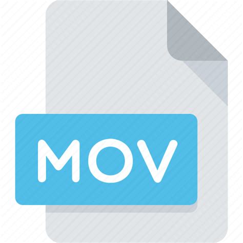 Document Extension File Film Mov Movie Type Icon