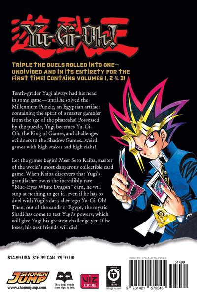 Yu Gi Oh 3 In 1 Edition Manga Volume 1
