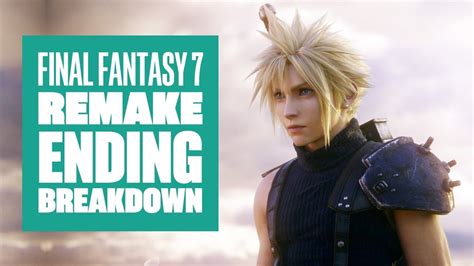 Final Fantasy 7 Remake Ending Breakdown What Does It All Mean Youtube